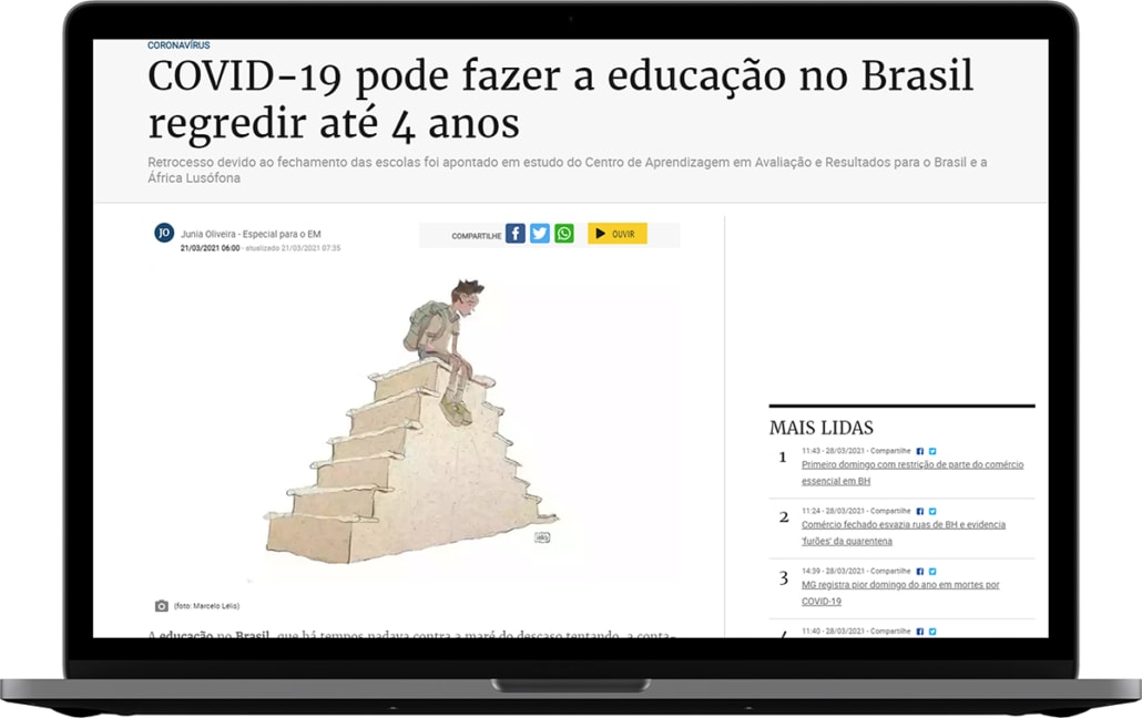 Covid-19 pode fazer a educação no Brasil regredir até 4 anos