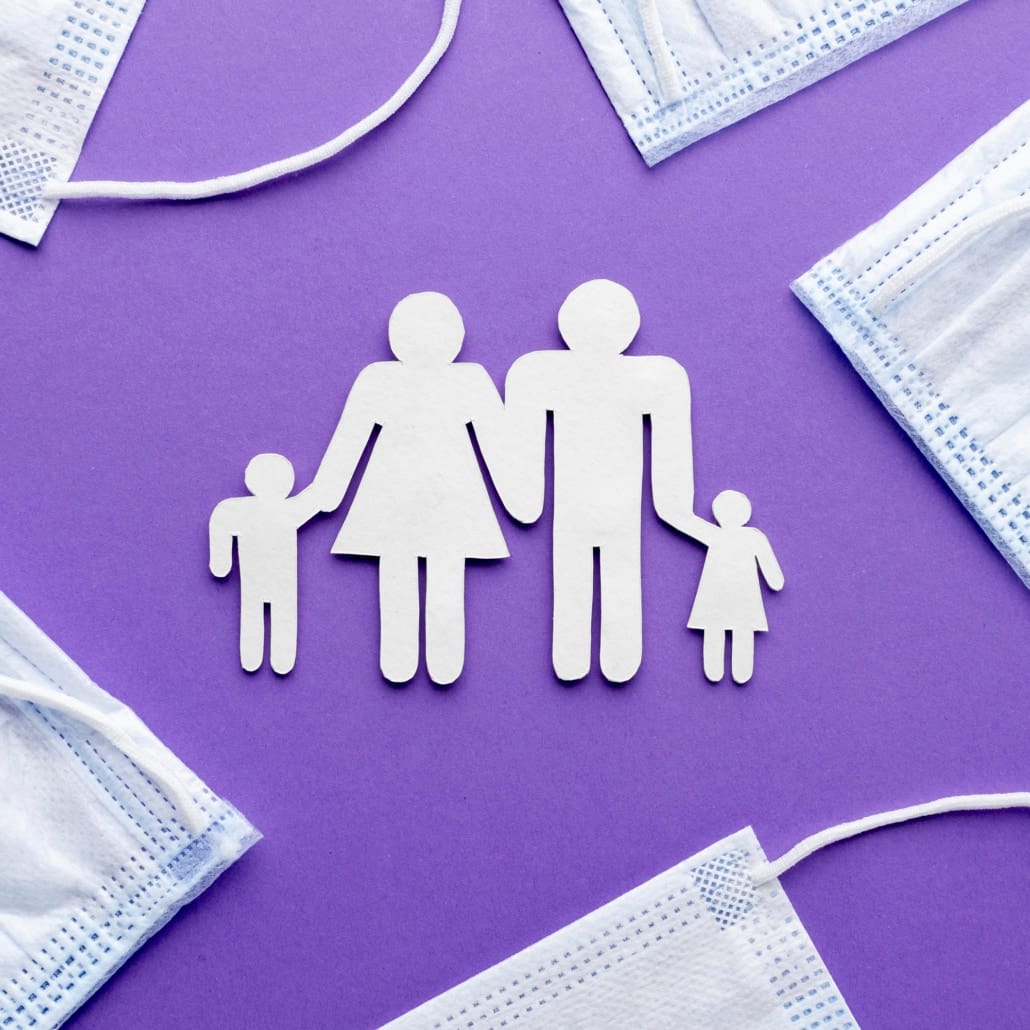 Prevenção contra a covid-19 começa em casa, nas famílias