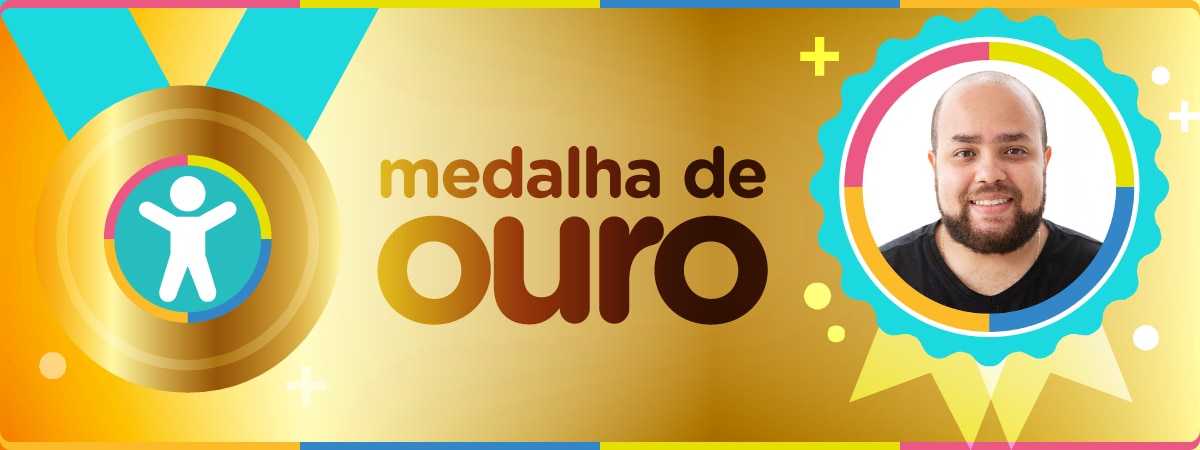 Destaque Diário Escola 2021 - medalha de ouro