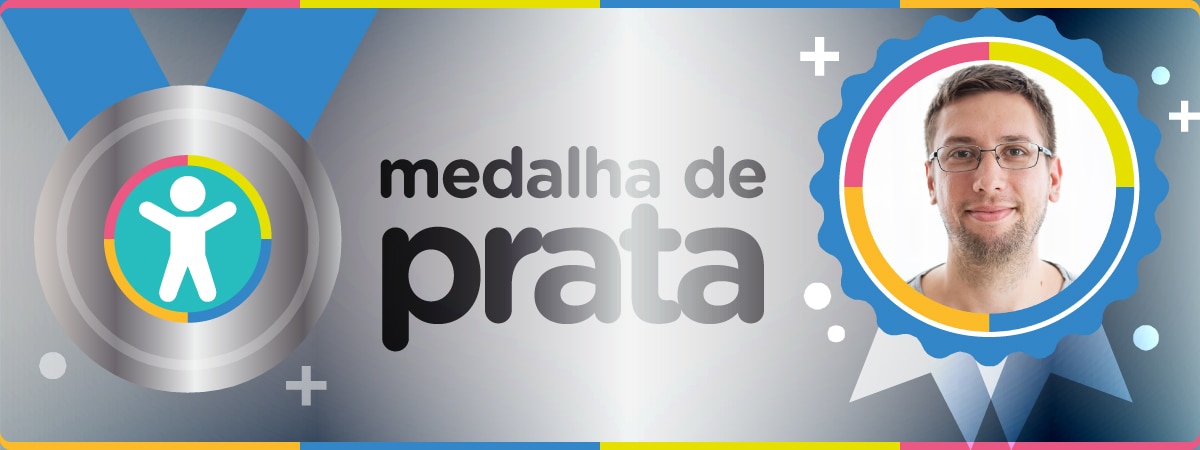 Destaque Diário Escola 2021 - medalha de prata