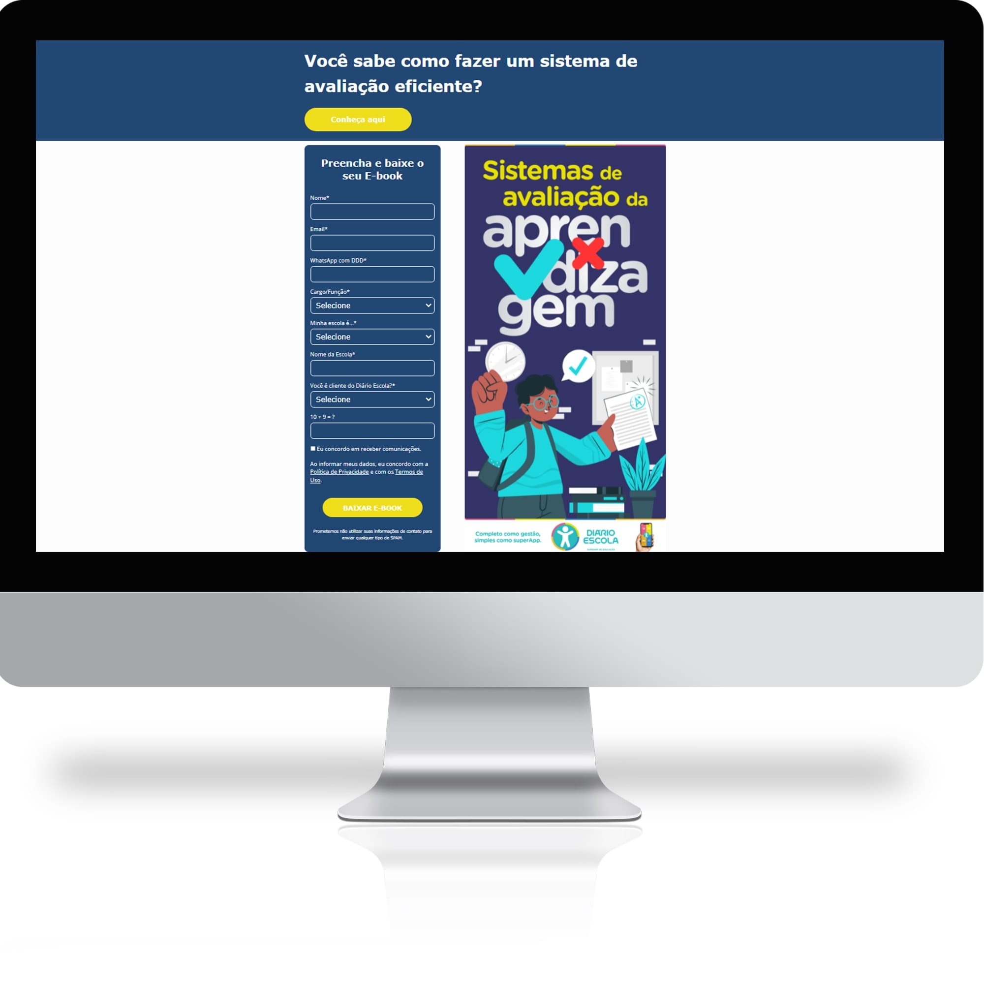 e-book Sistemas de Avaliação da Aprendizagem