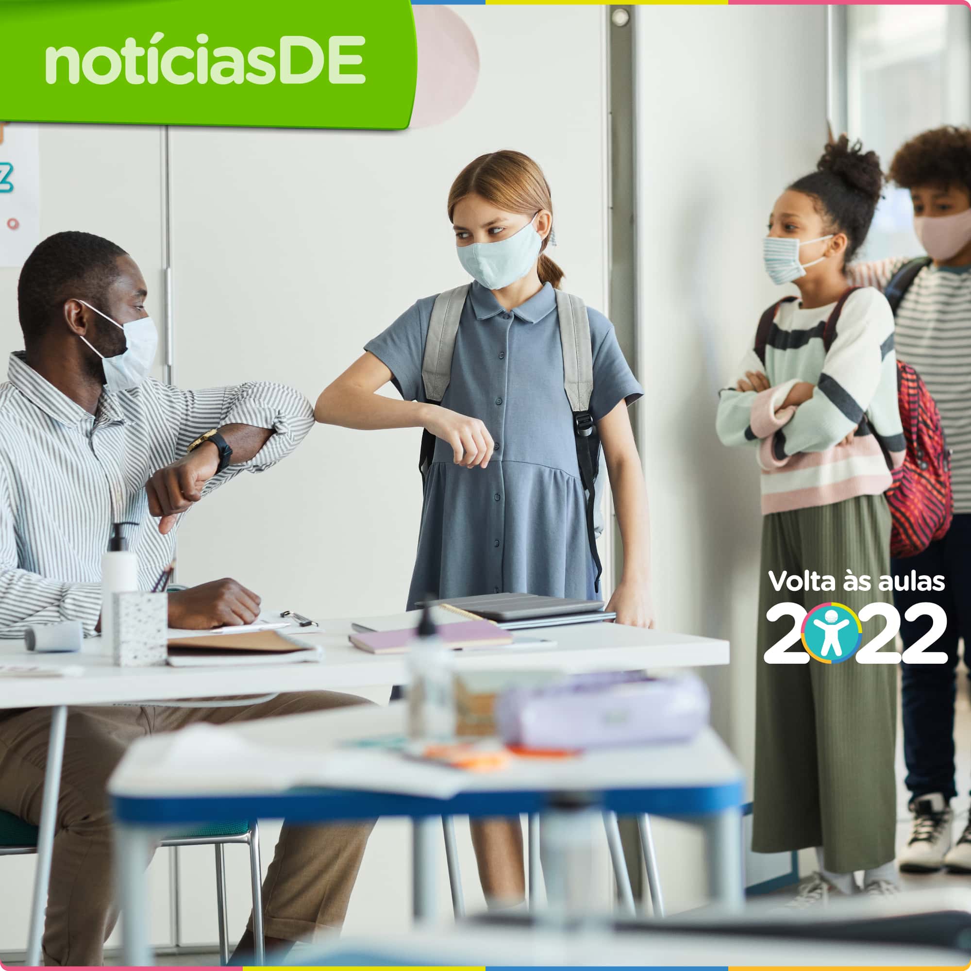 Escolas abertas na volta às aulas 2022 - notíciasDE 47