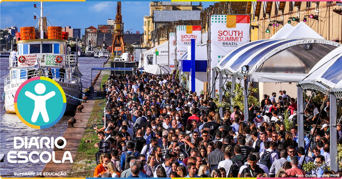 Diário Escola no South Summit