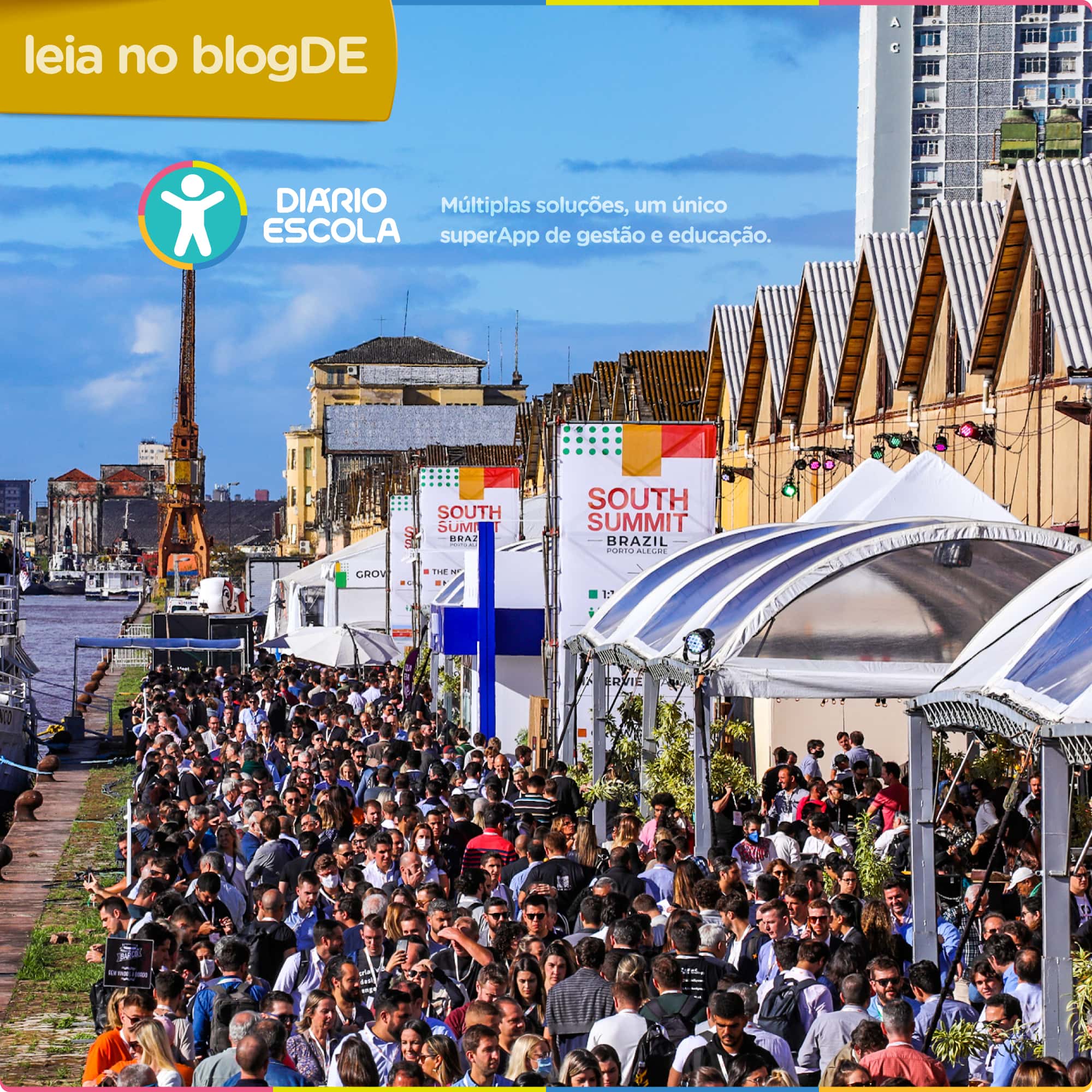 Diário Escola no South Summit