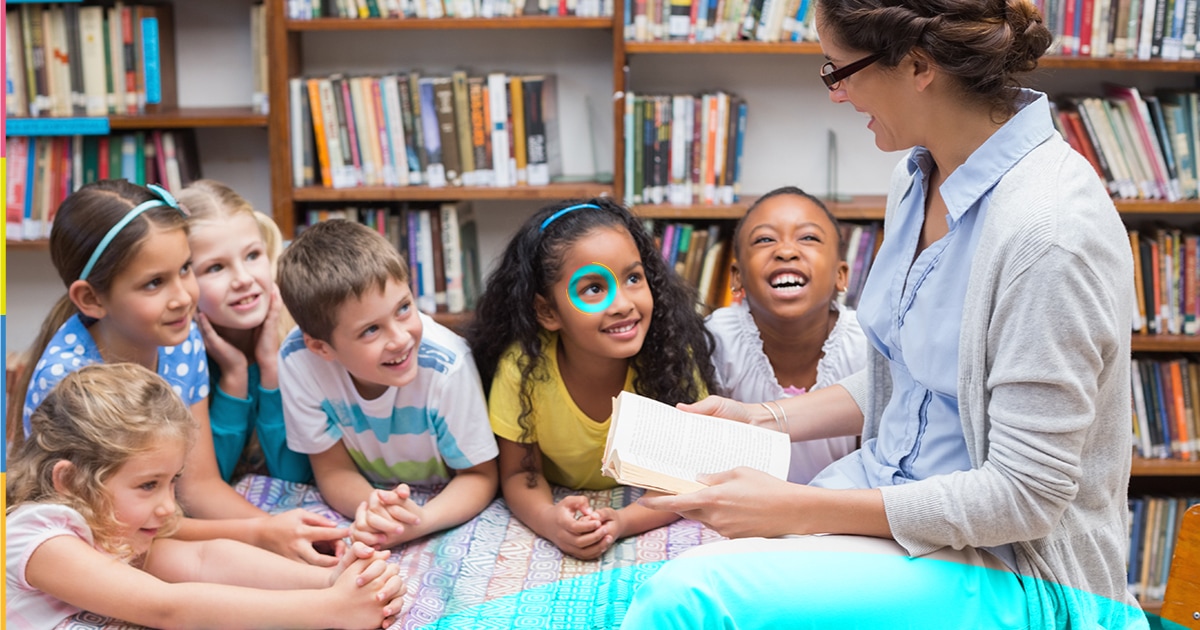 A contação de histórias prende a atenção dos alunos