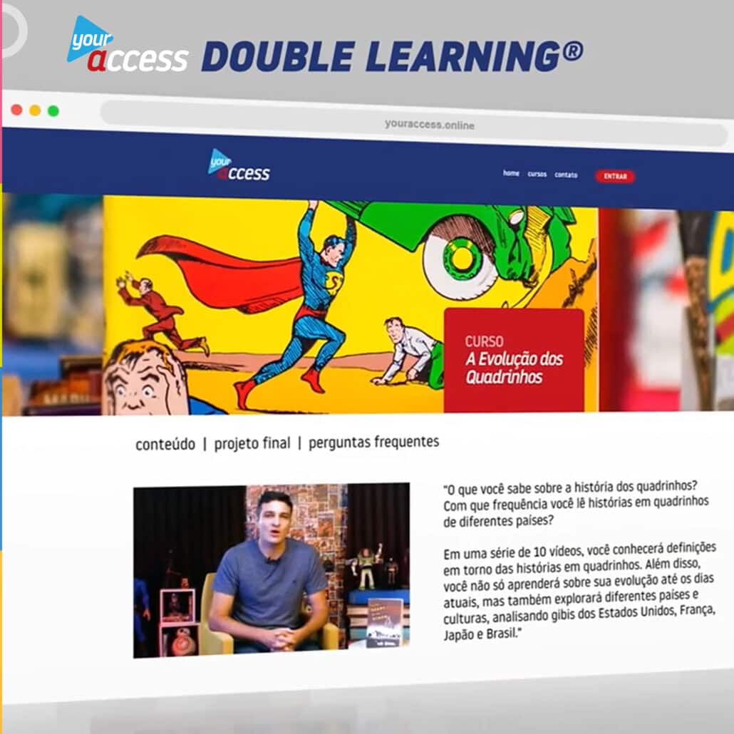 Itinerários formativos da YourAccess com o método Double Learning