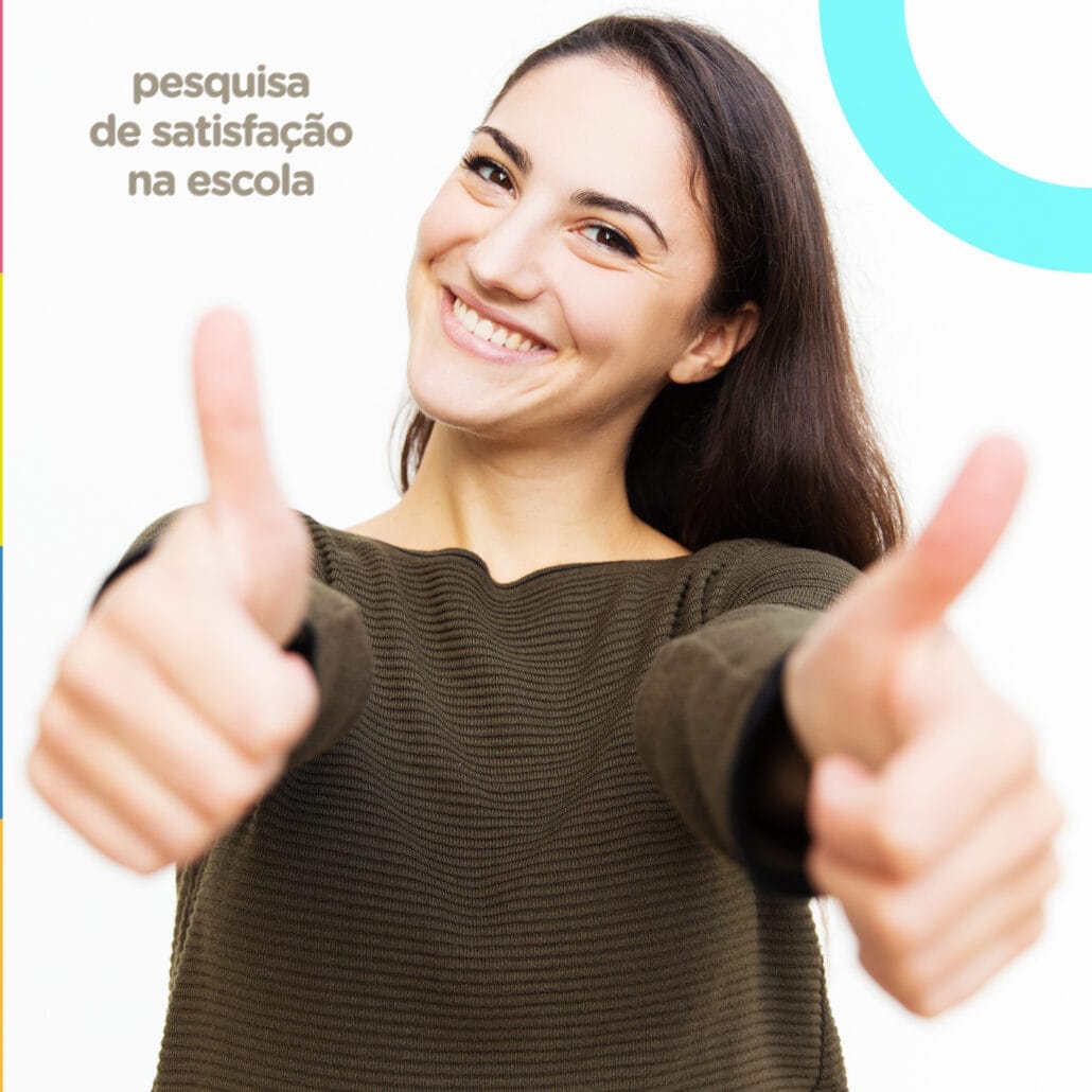 Pesquisa de satisfação na escola