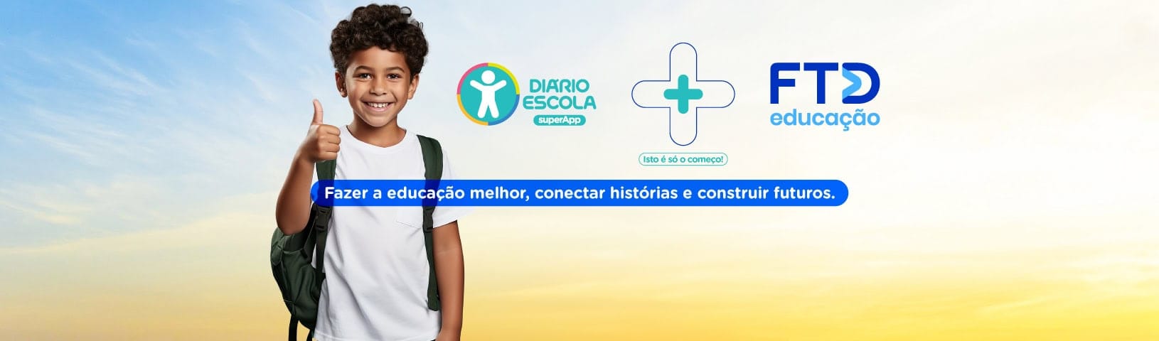 FTD Educação + supersistema de educação e gestão Diário Escola