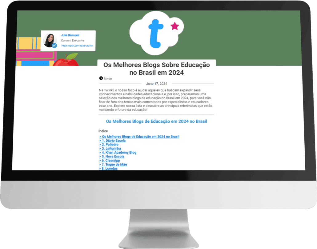 Um dos melhores blogs de Educação: blog do Diário Escola