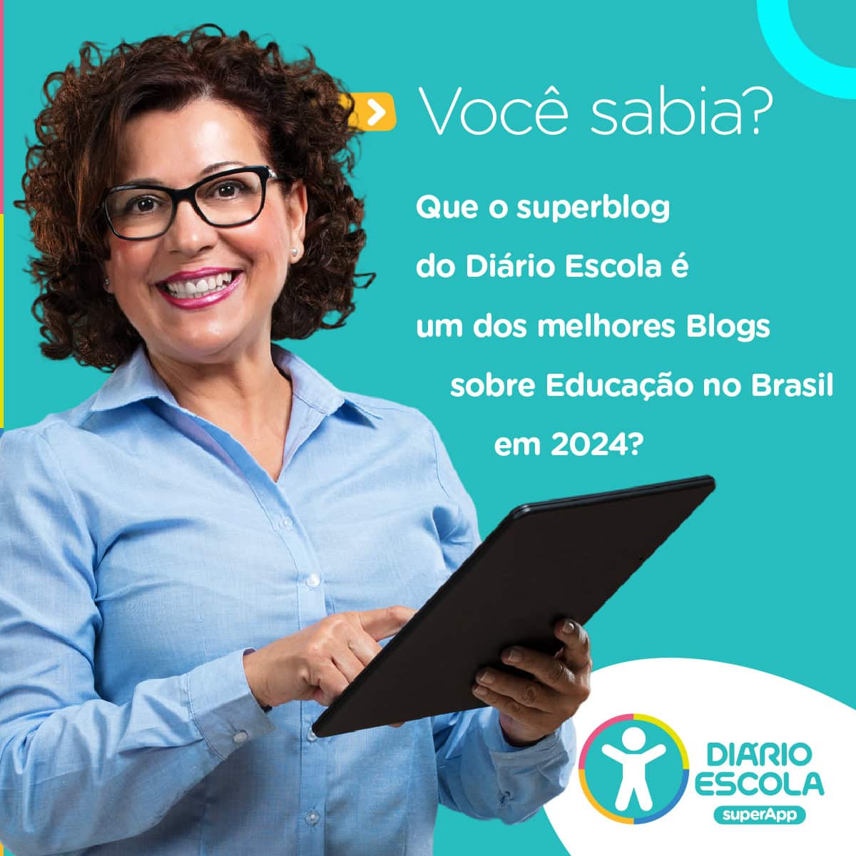 Um dos melhores blogs de Educação