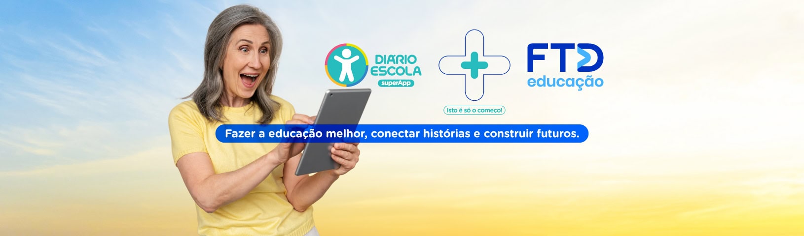 FTD Educação + supersistema de gestão Diário Escola