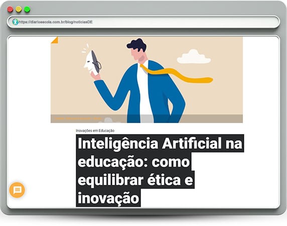 notíciasDE 115 - inteligência artificial na Educação