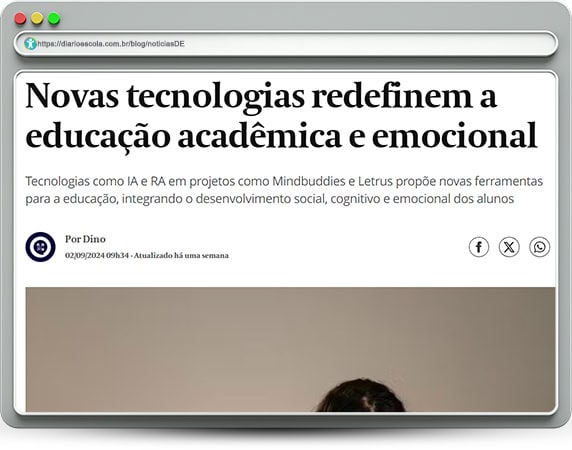 notíciasDE 116 - Novas tecnologias educacionais