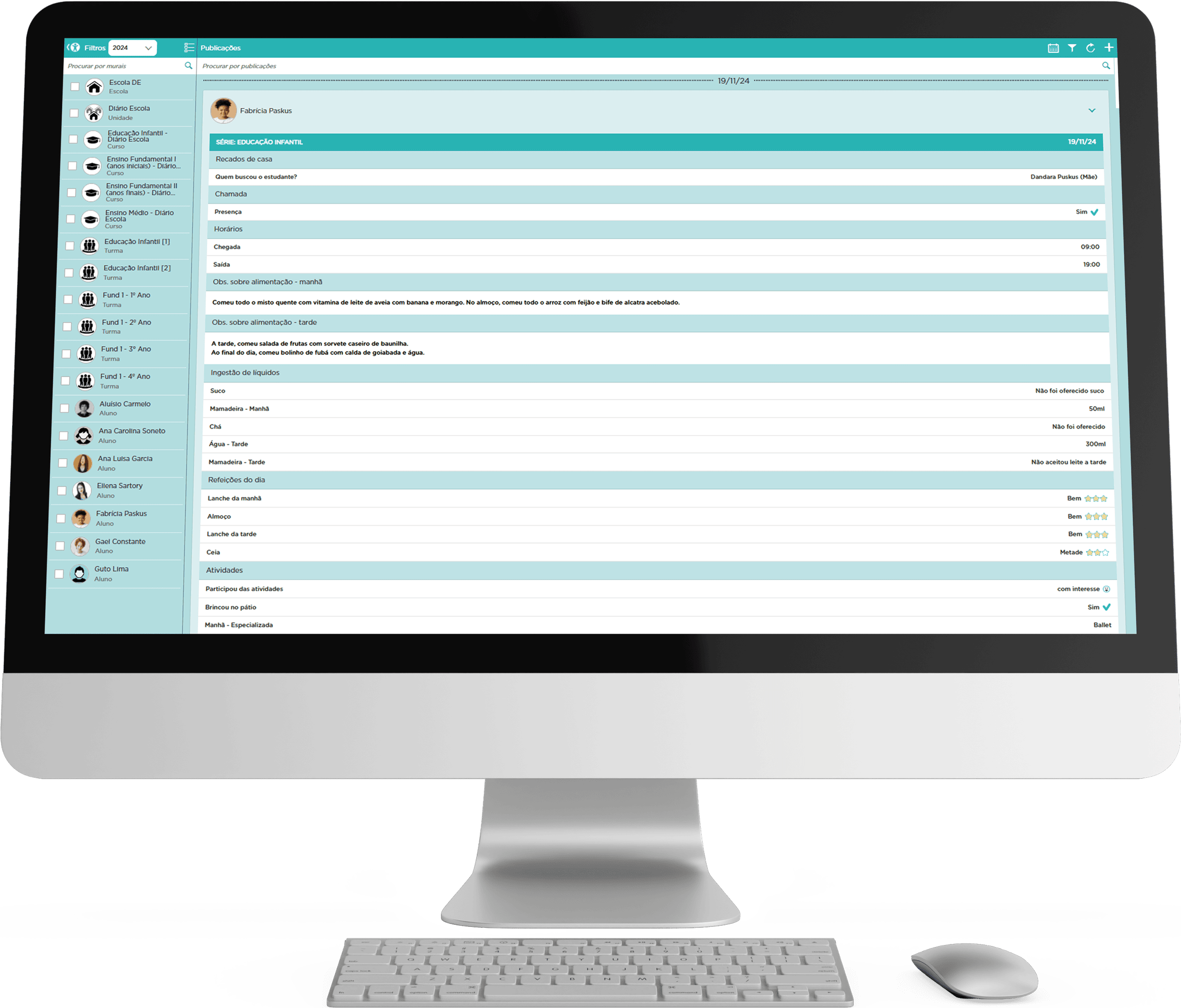 Módulo de Comunicação do Diário Escola