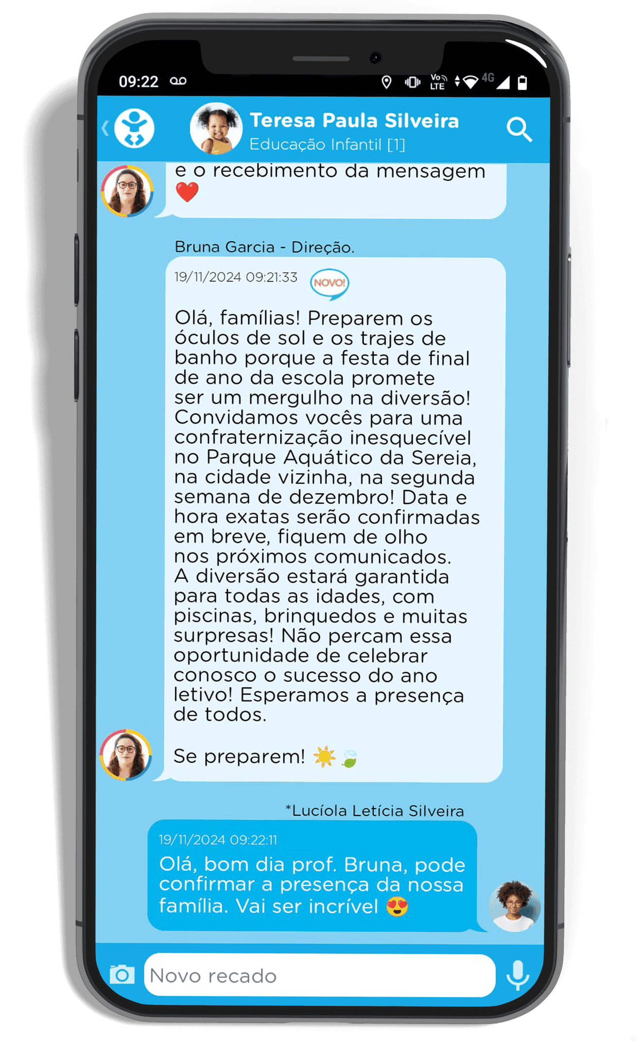 Módulo de Comunicação do Diário Escola
