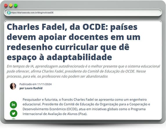 notíciasDE 121 | A educação é essencial para desenvolver o capital humano