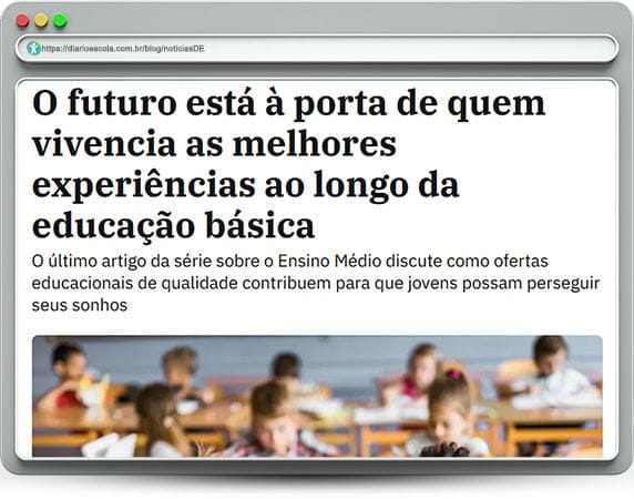 notíciasDE 121 | Redesenho curricular