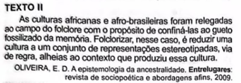 Trecho da prova de 2024