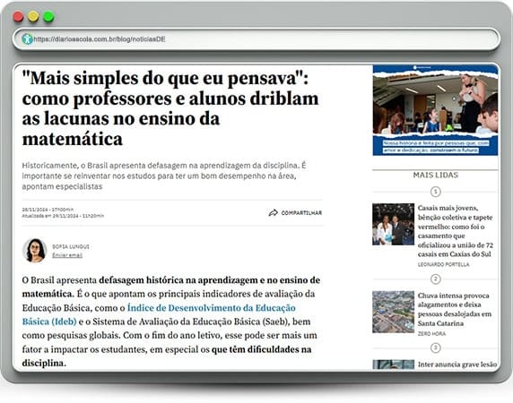 Alunos driblam as lacunas no ensino da matemática