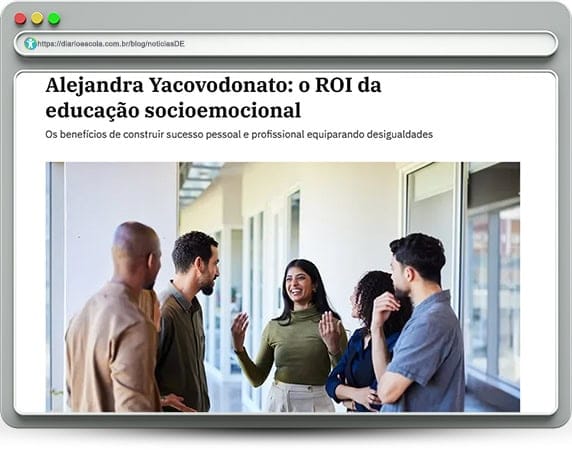 ROI da educação socioemocional
