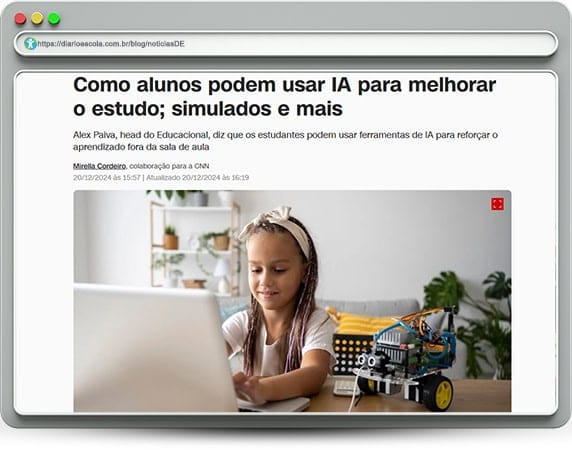 notíciasDE 124 | Soluções de IA para escolas