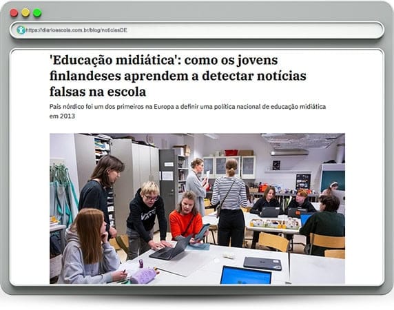 Educação midiática na escola