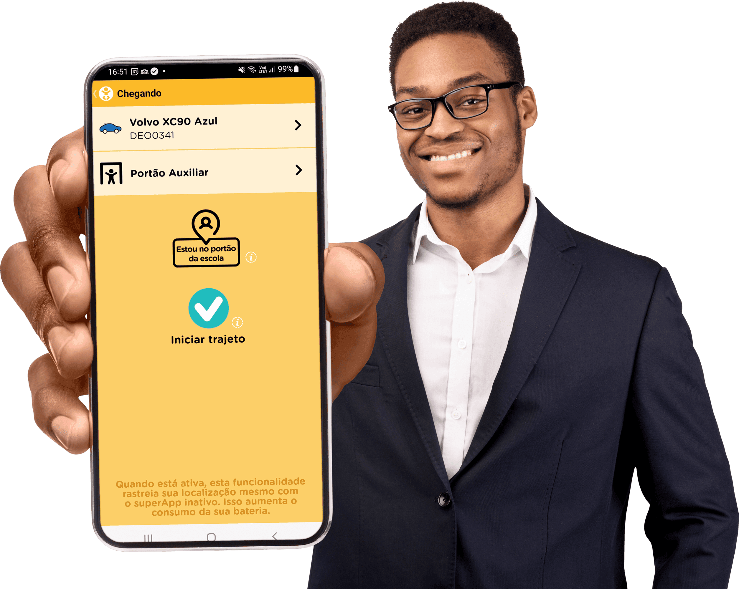 CHEGANDO é a ferramenta inteligente de geolocalização do Diário Escola