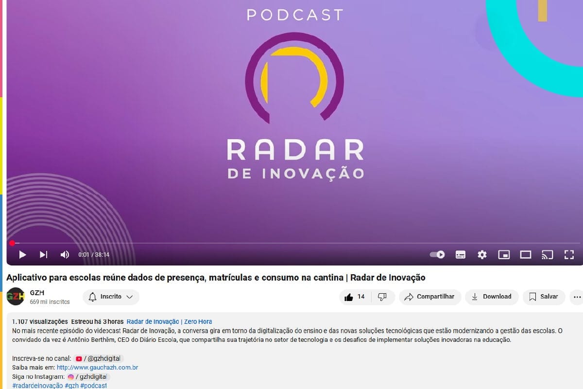 Videocast Radar de Inovação