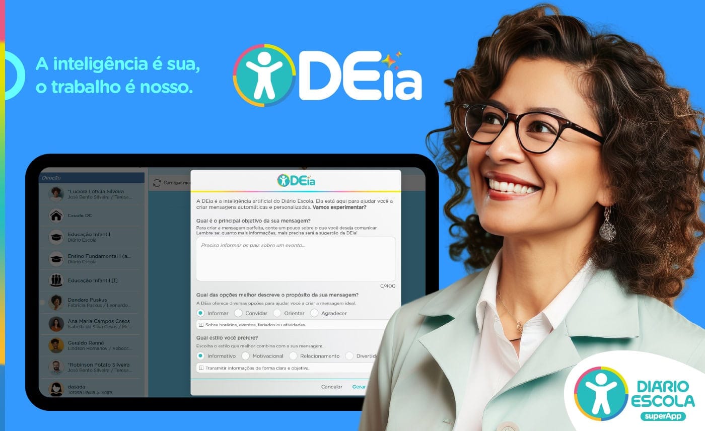 Diário Escola no Estadão