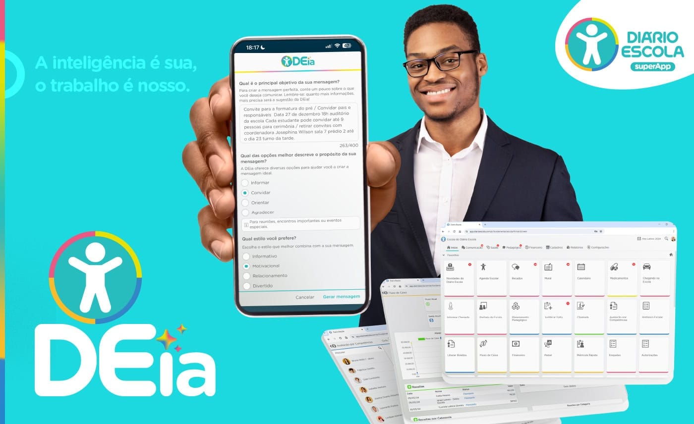 Diário Escola no Estadão