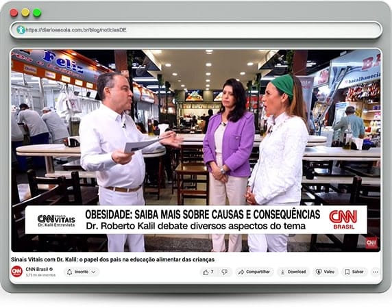 Educação alimentar nas escolas