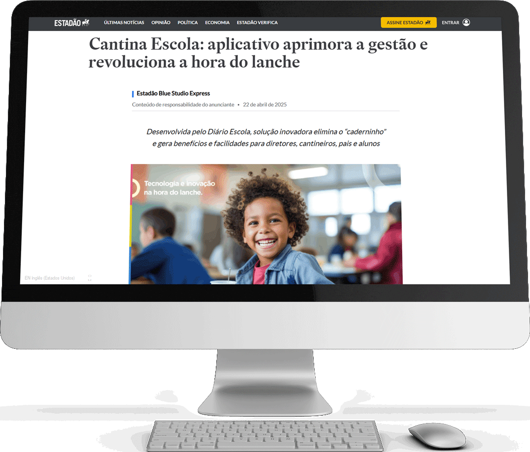 Matéria no Estadão sobre nossa solução