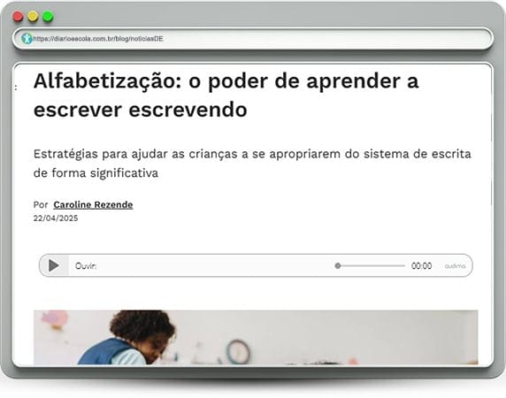 notíciasDE 131 | Alfabetização