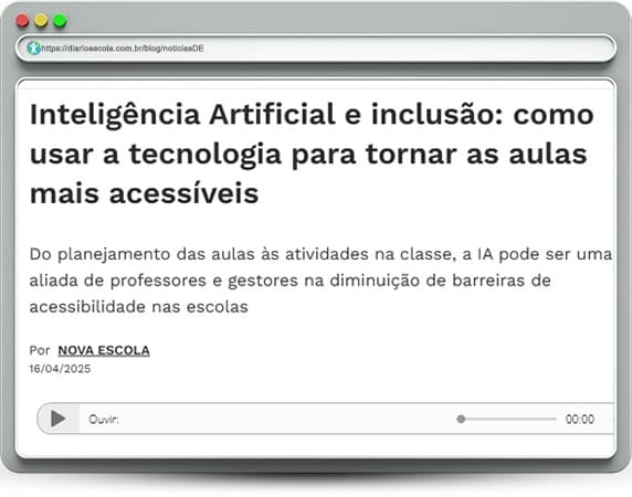 notíciasDE 131 | Inteligência Artificial e inclusão