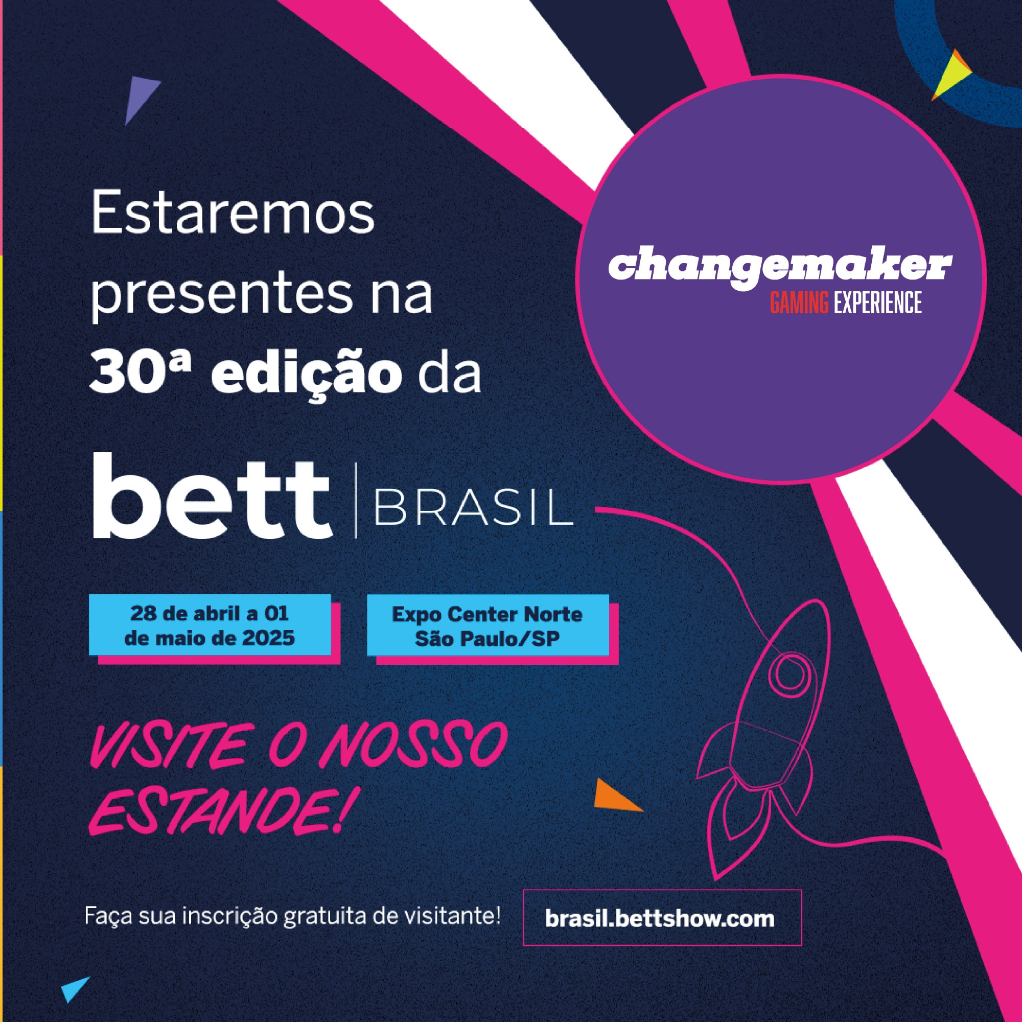 O Changemaker Gaming Experience e Bett Brasil 2025