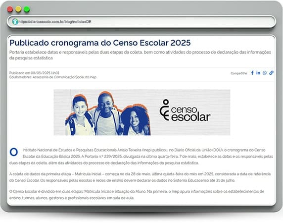 Censo Escolar 2025