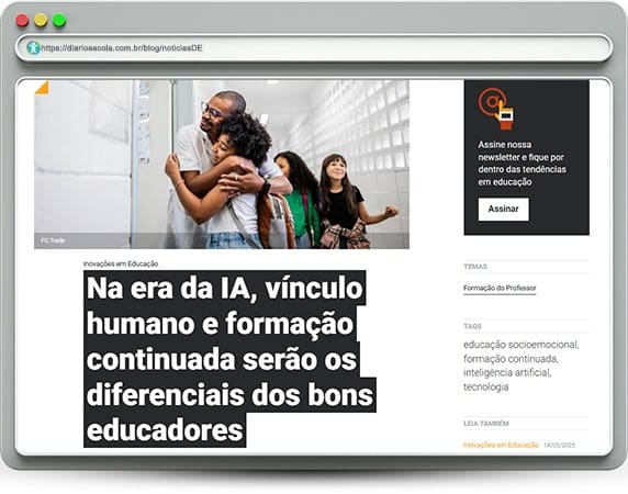 notíciasDE 132 | Tendências e desafios para gestores escolares