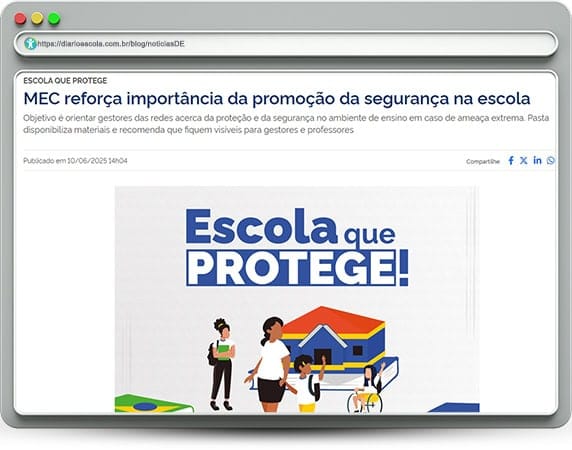 notíciasDE 134 | Segurança nas escolas