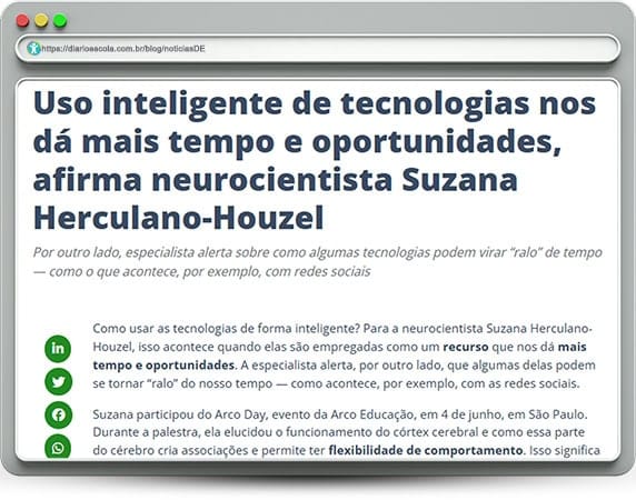 Uso inteligente de tecnologias na educação