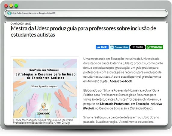 Inclusão de estudantes autistas