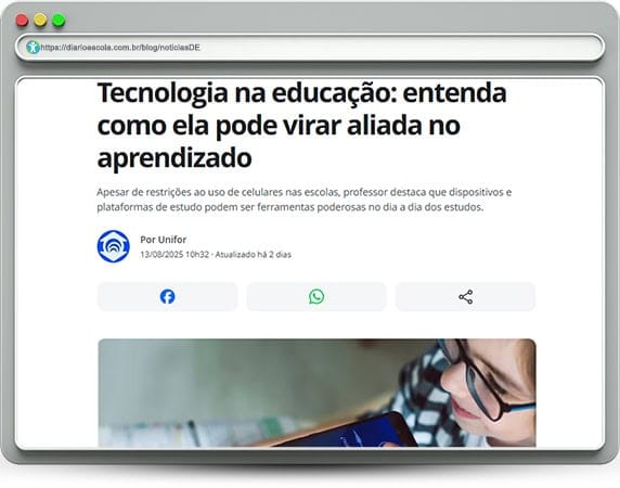 notíciasDE 138 | Educar com propósito em tempos de mudança