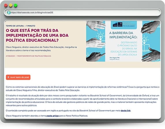 Política educacional