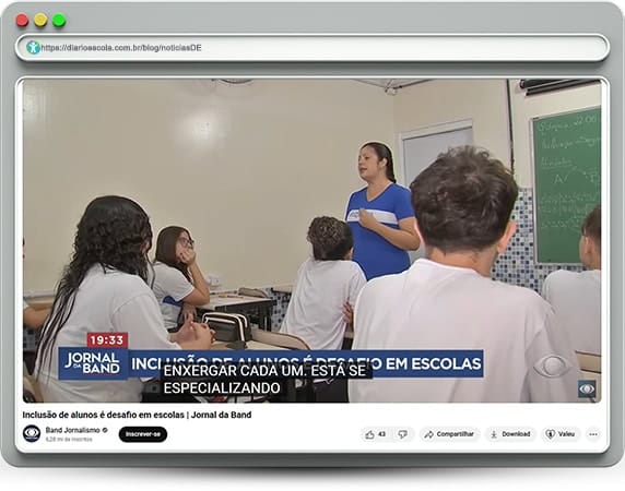 Inclusão em escolas