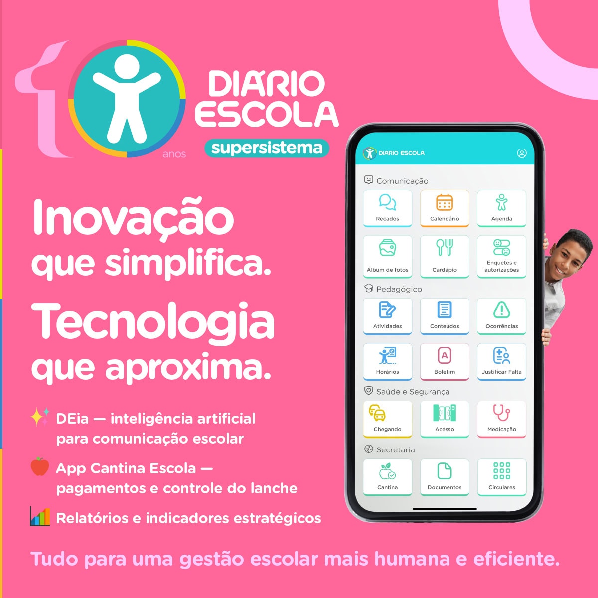 O ponto de virada de sua escola