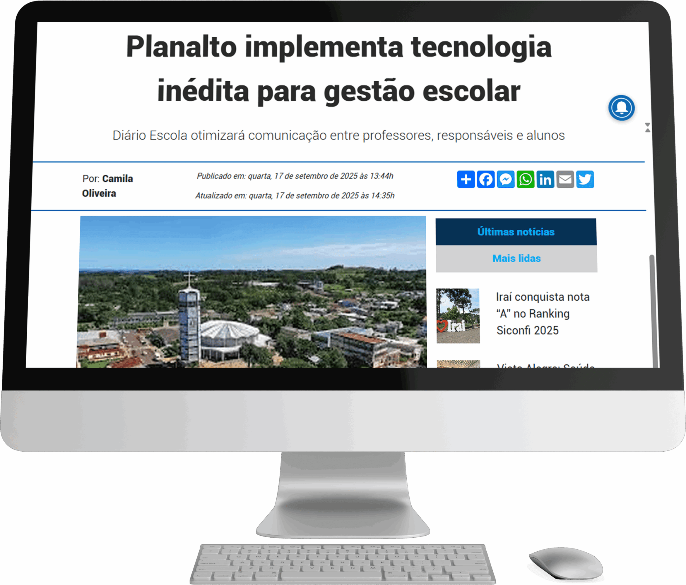 Planalto é pioneiro em tecnologia educacional