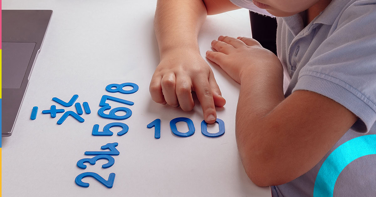 Números ordinais para alunos com autismo