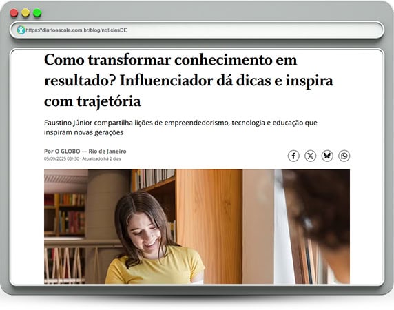 notíciasDE 140 | Transformar conhecimento em resultado