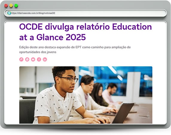 Olhar global sobre a Educação