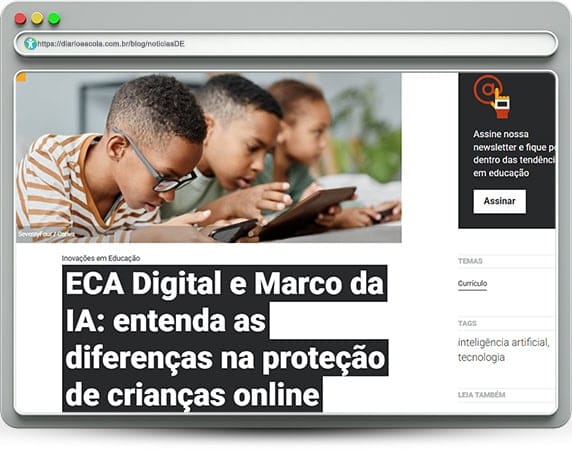 Proteção de crianças on-line
