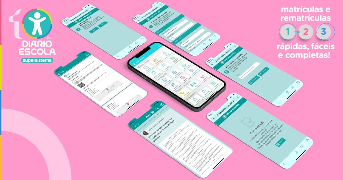 Taxa de rematrículas e matrículas
